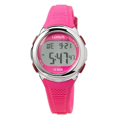 Abbildung von LORUS Digitaluhr R2395NX9, Armbanduhr, Kinderuhr,Datum, bis 10 bar wasserdicht,ideal als Geschenk