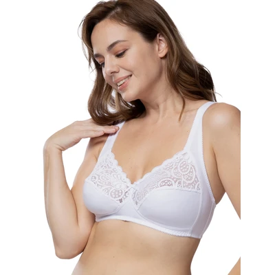 Abbildung von Dorina Georgina NON Padded Triangel BH, Damen, Größe: 100D, White