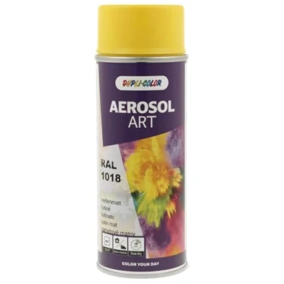 Abbildung von Dupli Color 666391 AEROSOL ART RAL 1018 zinkgelb seidenmatt 400 ml