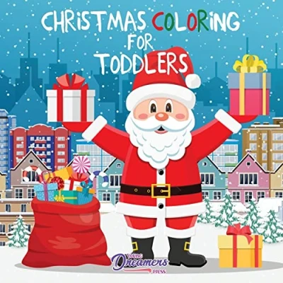 Abbildung von Christmas Coloring for Toddlers: Books Kids Ages 2 4, 4 8