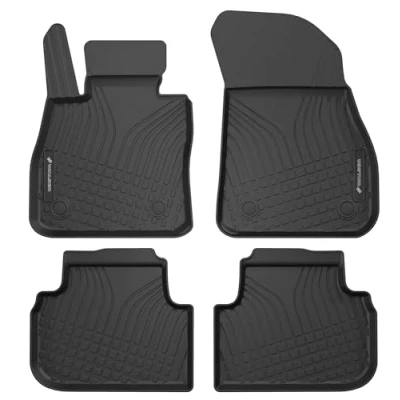 Abbildung von WALSER 100142 Fußmattensatz TPE (thermoplastischer Elastomer) schwarz BMW: 1 Schrägheck (F40) 116 d, 120 d xDrive, i, M 135 i xDrive