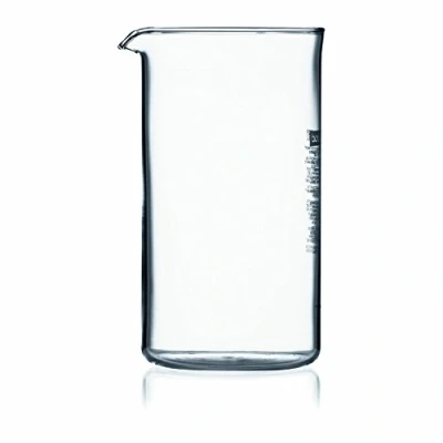 Abbildung von Bodum Ersatzbecher für Kaffeepresse aus Glas, durchsichtig (Fassungsvermögen drei Tassen, 0,35 l, 12 oz), Farblos