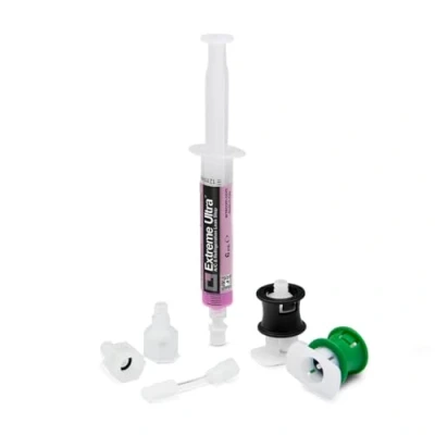 Abbildung von ERRECOM Extreme Ultra 6 ml, Dichtungsmittel für Klimaanlagen und Kühlsysteme inklusive 1/4 5/16 SAE Adapter (für R410a, R32) Kfz Adaptern R134a R1234yf