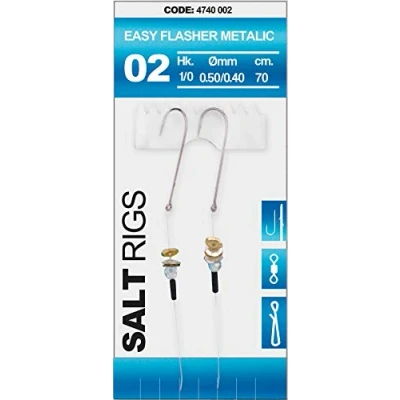 Abbildung von Spro Salt Rig #02 Easy Flasher Metalic Paternoster Vorfach Meeresangeln