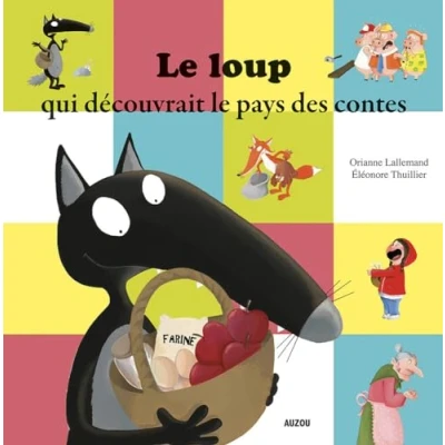 Abbildung von le loup qui decouvrait pays des contes