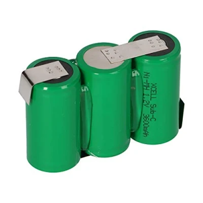 Abbildung von 3er Reihe Akku Akkupack Sub C 3600mAh 3,6V NiMH mit Lötfahne F1x3