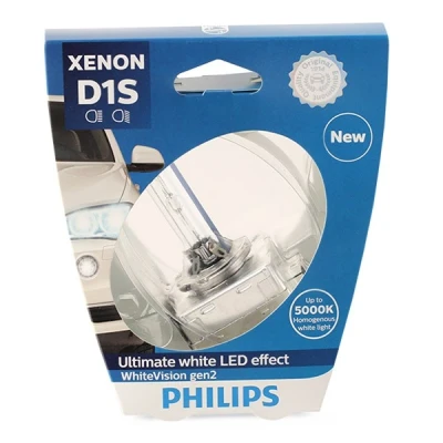 Abbildung von PHILIPS 85415WHV2S1 Glühlampe, Fernscheinwerfer D1S 85V 35W 5000K Xenon BMW: 4 Gran Coupe, 5 Limousine, Touring, OPEL: Zafira C Tourer