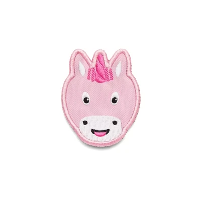 Abbildung von Affenzahn Klett Badge Einhorn Pink