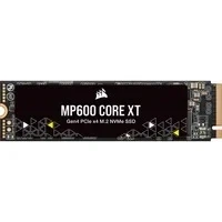 Abbildung von Corsair MP600 CORE XT 2TB PCIe Gen4 x4 NVMe M.2 SSD QLC NAND Mit Hoher Dichte 2280 DirectStorage Kompatibel Bis zu 5.000 MB/s Ideal Für 4.0 Notebooks Und Desktops Schwarz
