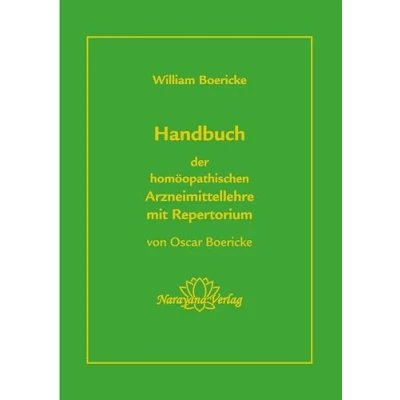 Abbildung von Handbuch der homöopathischen Arzneimittellehre mit Repertorium: Arzneimitttellehre und Repertorium in einem Band