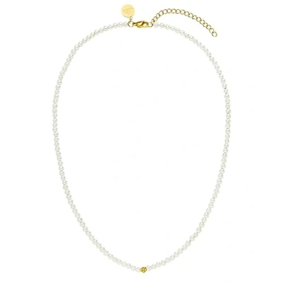 Abbildung von Purelei® Shiny Bloom Kette Damen (Gold) Halskette aus langlebigem Edelstahl Wasserfeste 40 45 cm Länge verstellbar für deinen individuellen Look