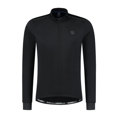 Abbildung von Rogelli Core Fahrradjacke Herren Rennradjacke Schwarz Größe M