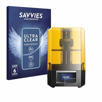 Abbildung von Savvies 6 Stück Schutzfolie für Anycubic Photon Mono M5s Displayschutz Folie Ultra Transparent