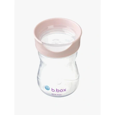 Abbildung von b.box Plastic 8 Ounces Trinkbecher ohne Ausgießer, Himbeere,