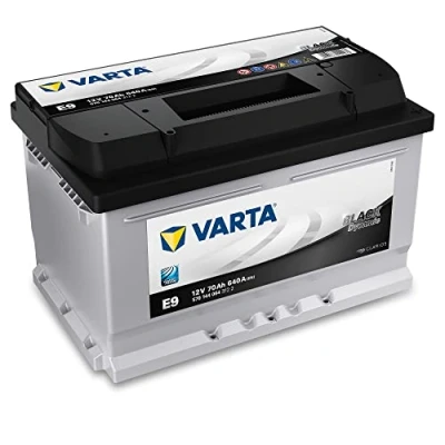 Abbildung von Varta BLACK Dynamic E9 Autobatterie 570 144 064 3122, 12V, 70Ah 640A/EN
