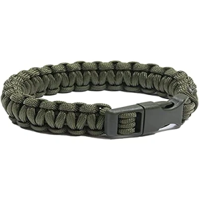Abbildung von Mil Tec Paracord Armband Unisex Erwachsene 16370201 Armband, Oliv, L