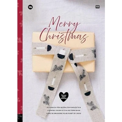 Abbildung von Merry Christmas: Stickbuch für gezählten Kreuzstich