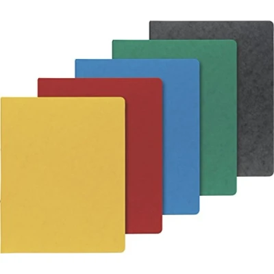 Abbildung von 10 x Brunnen Ringbuch Fact!plus A4 2 Ringe 30mm farbig sortiert