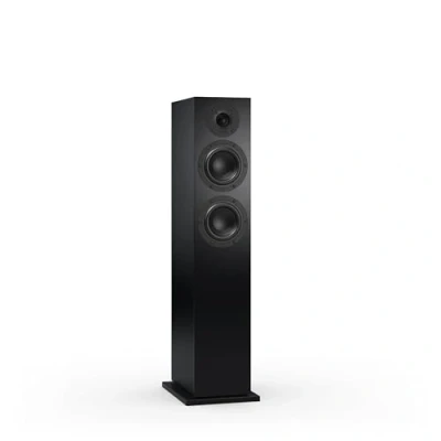 Abbildung von Nubert nuBoxx B 60 Schwarzer Standlautsprecher 1 Stück Passivbox für junges Wohnen Kompakte Standbox HiFi Lautsprecher bis 35 Hz ( 3dB) Ideal im modernen Wohnzimmer