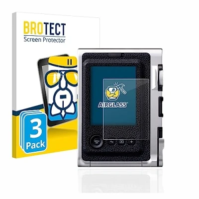 Abbildung von BROTECT Schutzglas für Fujifilm Instax Mini Evo (3 Stück) Schutzfolie Panzer Folie Glas [Extrem Kratzfest 9H, Anti Fingerprint, Ultra Transparent]