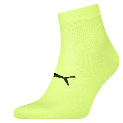 Abbildung von Puma Unisex Quarter Socken, Gelb, 35/38 (2er Pack)