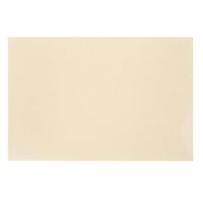 Abbildung von Musiclily 435x290mm Pickguard Blank Schlagbrett Rohling Material für Fender Strat Tele E Gitarre und Bass, 1 lagig Crème