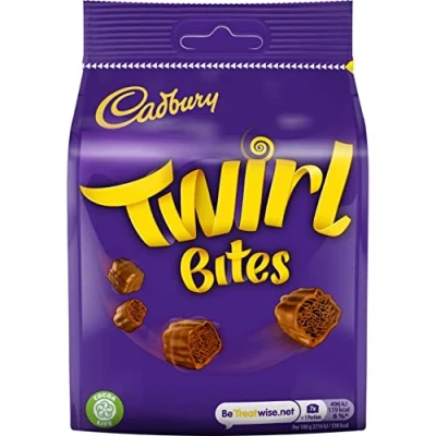 Abbildung von Cadbury Twirl Bites Chocolate Share Beutel, 109 g