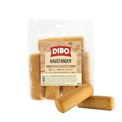Abbildung von DIBO Kaustangen, 500g Beutel, Backwaren als gesunde, natürliche Ernährung für Hunde, Hundefutter, Barf, B.A.R.F., Leckerli, Hundekekse