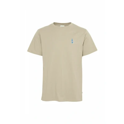 Abbildung von Solid Tshirt basic, Herren, Größe: Small, Laurel oak