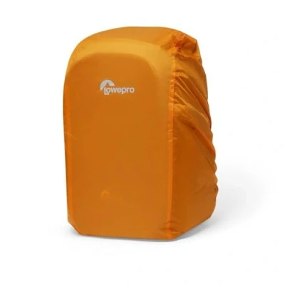 Abbildung von Lowepro Regenschutz AW Large Aus Recycelten Materialien, wasserdichte Schutzhülle für Kamerataschen, Rucksackhülle, Regenfest