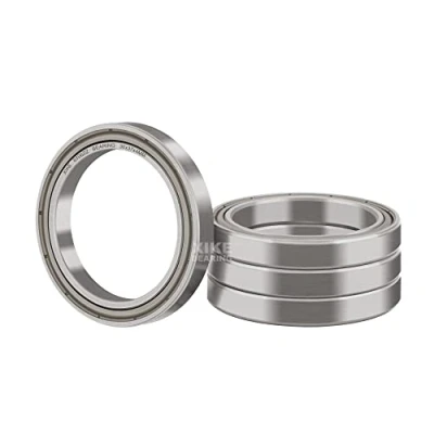 Abbildung von XiKe 4 Stück 6706ZZ Kugellager Abgedichtet 30x37x4mm Chromstahl und Vorgeschmiert, 6706 2Z Rillenkugellager mit Metall Doppeldichtung.