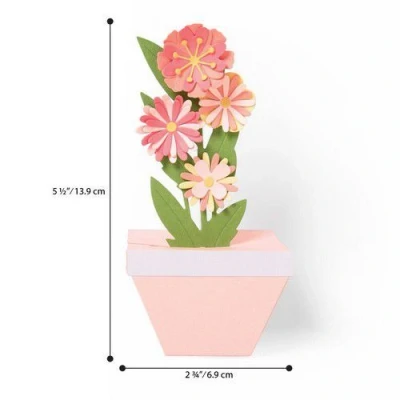 Abbildung von Thinlits Die Set 9PK Pop Up Blumentopf von Georgie Evans