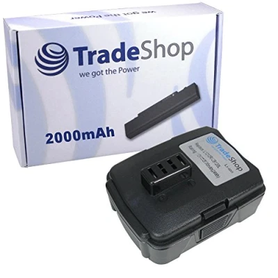 Abbildung von Trade Shop Li Ion Werkzeug Akku 12V / 2000mAh ersetzt Ryobi AEG 130503008 5132000046 BPL 1213 RB12L13
