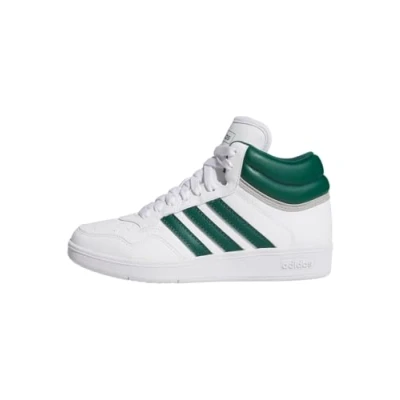 Abbildung von adidas Sportswear Hoops Sneaker high Cloud white collegiate green grey two für Kinder, Größe: 39, Schuhe