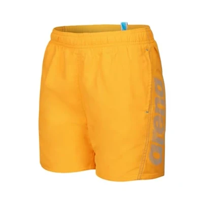 Abbildung von Arena Boy&#039;s Fundamentals Logo JR Boxer R Swim Trunks, Parrot Turquoise, 14 15 Jahre