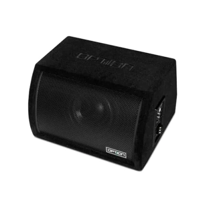 Abbildung von Option PULSE 6BRA Aktiv Subwoofer im kompakten Bassreflex Gehäuse mit 220 Watt RMS Kleiner 16,5cm kraftvollem Bass inkl. Pegelfernbedienung