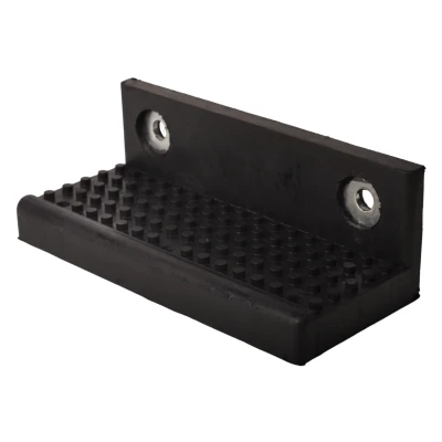 Abbildung von Trittbrett Gummi 200x87x60 mm Aanhangwagendirect Anhängershop