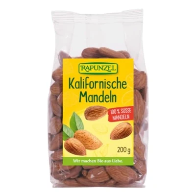 Abbildung von Rapunzel Mandeln, Californien, 1er Pack (1 x 200 g) Bio