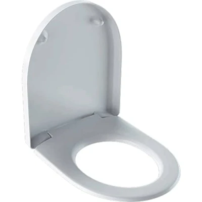 Abbildung von Geberit Icon toiletsæde m/låg, 355 x 450 45 mm, hvid duroplast