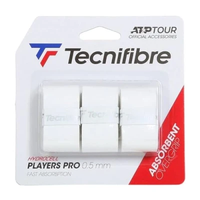 Abbildung von Tecnifibre 3er Pack Players Pro Overgrips In Weiss