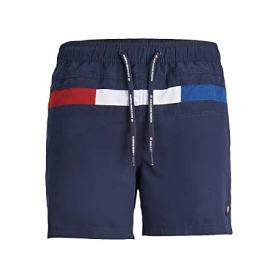 Abbildung von JACK &amp; JONES PLUS Herren Jpstfiji Jjswim Shield Ly Pls Badeshorts, Seaborne, 42