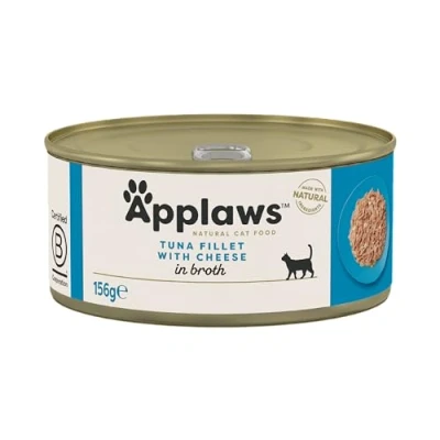 Abbildung von Applaws Cat Tin Tuna Fillet and Cheese 156 g (Pack of 24)