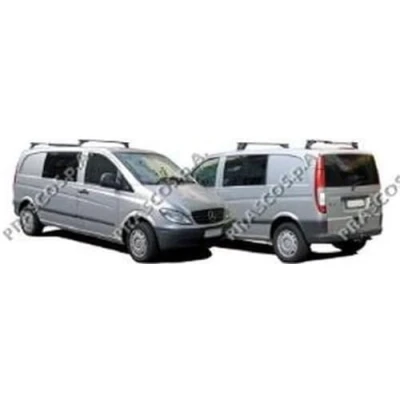 Abbildung von PRASCO ME9097413 Abdeckung, Außenspiegel rechts grundiert MERCEDES BENZ: Vito Mixto, Viano, Bus