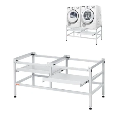 Abbildung von VEVOR Waschmaschinen Untergestell Trockner Unterbau Podest 1230x635x625mm 267kg