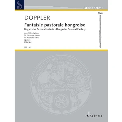 Abbildung von Fantaisie pastorale hongroise: op. 26. Flöte und Klavier. Partitur Stimme.: flute and piano. Partition et partie. (Edition Schott)