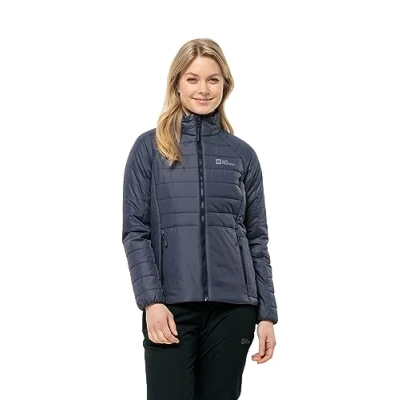 Abbildung von Jack Wolfskin Lapawa INS Outdoorjacke, Damen, Größe: Large, Graphite