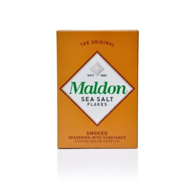 Abbildung von Maldon Smoked Sea Salt, Flaky Crystals, 4.4 Ounce Boxes (Pack of 4) by