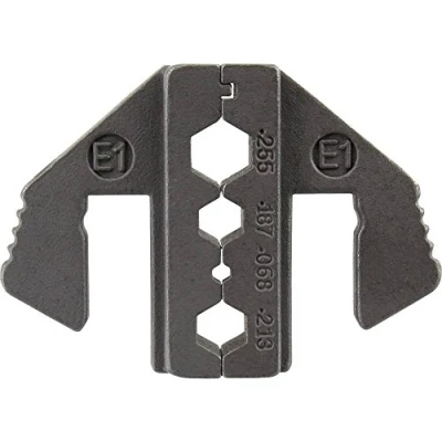 Abbildung von TOOLCRAFT PLE 0E1 Crimpeinsatz Passend für PZ 500 Koaxial Steckverbinder RG58, RG59, RG62, RG174 Crimpwerkzeug austauschbare Matrizen Kabelkonfektionierung