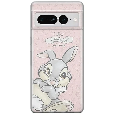 Abbildung von ERT GROUP Handyhülle für Google Pixel 7 PRO Original und offiziell Lizenziertes Disney Muster Thumper 001 optimal an die Form des Handy angepasst, hülle aus TPU