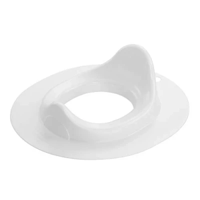 Abbildung von Rotho Babydesign Bella Bambina WC Sitz Kinder in Weiß Nachhaltiger Toilettenaufsatz für mit rutschfestem Design
